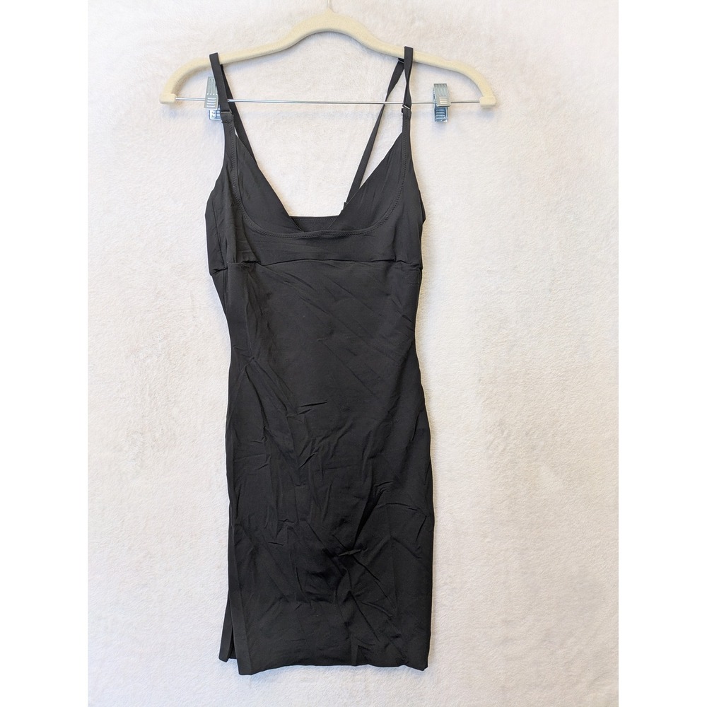 Maidenform Shapewear Slip Women's Size S Black Adjustable Straps Body Shaper